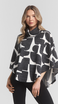 SANDRA GRAPHIC CAPE