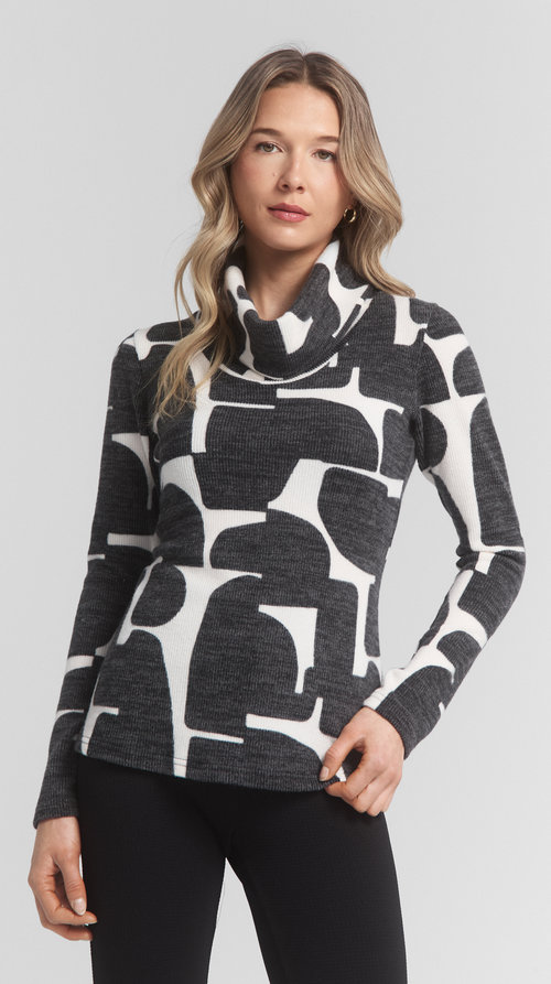 ANNE GRAPHIC TOP