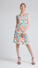 ANNA WHITE MOTIF DRESS